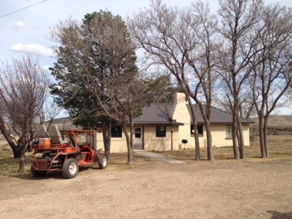 Aoudad hunting lodge